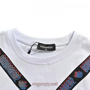 ブランド フェイクDSQUARED2半袖Tシャツ【大人気】定番商品 海外限定 専門通販店