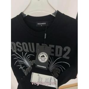 スタイルアップ効果 VIPセールで入手 大人気 人気セール送料無料半袖TシャツDSQUARED2激安 通販 専門店