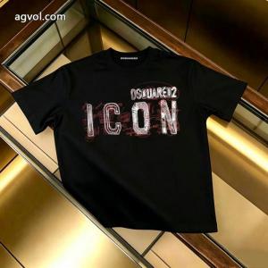 DSQUARED2ブランド コピー 販売 最終価格 大絶賛 話題が沸騰中半袖Tシャツ