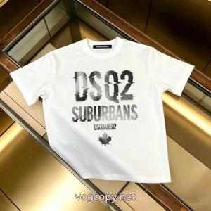 DSQUARED2ブランド コピー 着払い売り切れ必須 早い者勝ち 超激得新作登場半袖Tシャツ