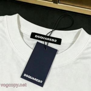 DSQUARED2ブランド コピー 着払い売り切れ必須 早い者勝ち 超激得新作登場半袖Tシャツ