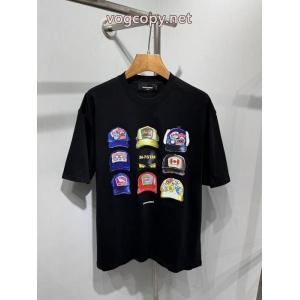 Tシャツコピー 通販ファッションスタッズ 品が良い サラサラの着心地DSQUARED2.