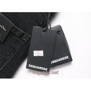 DSQUARED 2 2026新型トレンディアルファベットカップル水洗ストレッチジーンズ