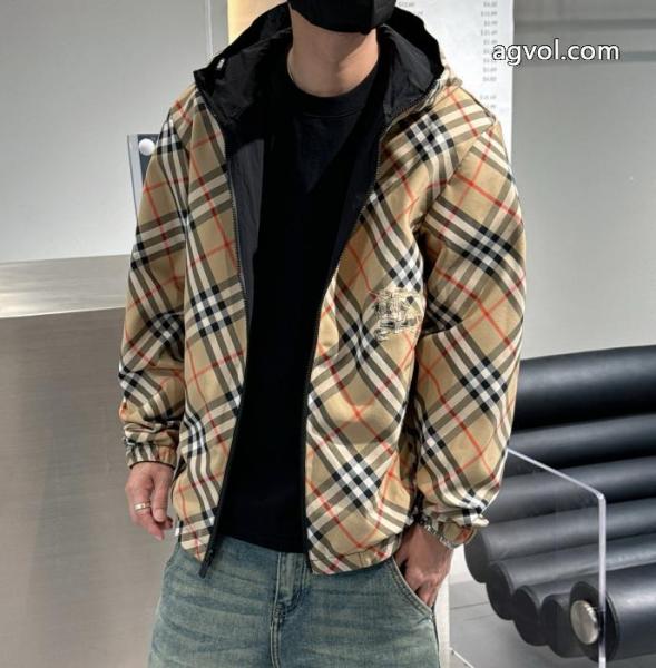 BURBERRYリッチな印象に先行入手ジャケットを両面コピー ブランド 優良 2
