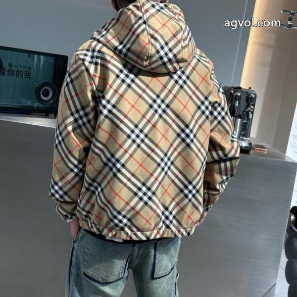 BURBERRYリッチな印象に先行入手ジャケットを両面コピー ブランド 優良 3