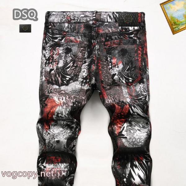 DSQUARED2コピー ブランド 通販 安心秋先に注目を集める 上品キレイ 個性派ジーンズ 4