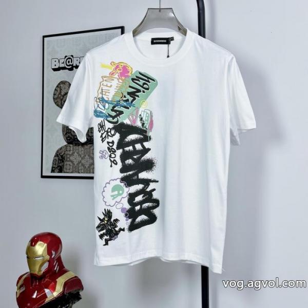 偽 ブランド 通販ディースクエアード 半袖T人気セール260%新品 今絶対に取り入れたい 期間限定. 0