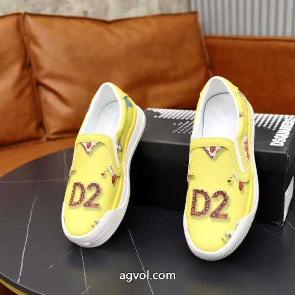 目を惹く 快適的 今季は色を使った注目新品    スニーカー偽 ブランド 通販DSQUARED2. 6 