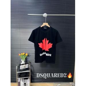 激安 ブランドDSQUARED2柔らかな着心地 気分がアガる 赤字超特価最新作半袖Tシャツ