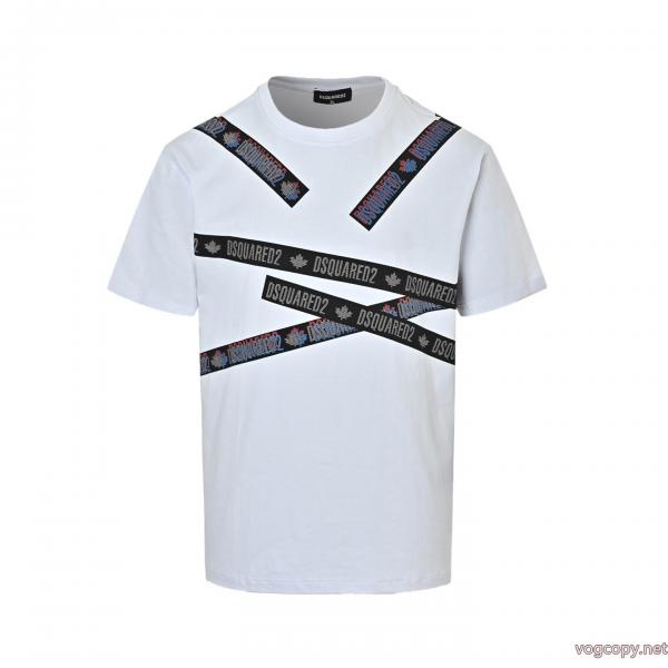 ブランド フェイクDSQUARED2半袖Tシャツ【大人気】定番商品 海外限定 専門通販店 0