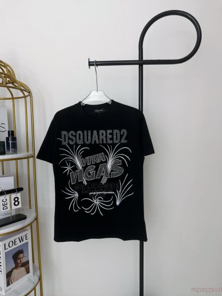 スタイルアップ効果 VIPセールで入手 大人気 人気セール送料無料半袖TシャツDSQUARED2激安 通販 専門店 0 