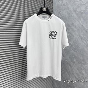 半袖Tシャツ2026到着済 26SS 異素材 季節限定販売LOEWEブランド スニーカー 激安