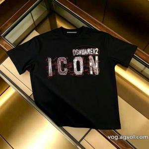 DSQUARED2ブランド コピー 販売 最終価格 大絶賛 話題が沸騰中半袖Tシャツ