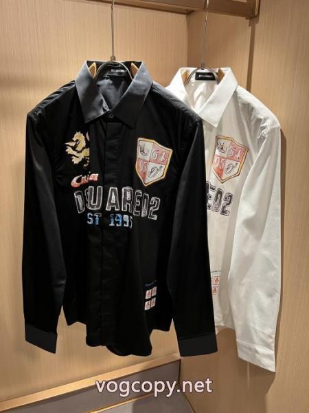 コピー 商品 通販DSQUARED2冬季流行り 世界が注目する 大人モード長袖シャツ 1
