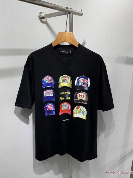 Tシャツコピー 通販ファッションスタッズ 品が良い サラサラの着心地DSQUARED2. 0