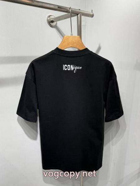 Tシャツコピー 通販ファッションスタッズ 品が良い サラサラの着心地DSQUARED2. 2
