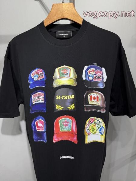 Tシャツコピー 通販ファッションスタッズ 品が良い サラサラの着心地DSQUARED2. 5